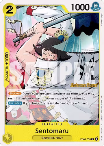 Sentomaru (EB04-053), Adventure on Kami's Island Release Event Cards — One Piece card price