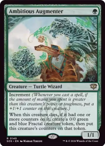 Ambitious Augmenter (140), Secrets of Strixhaven — Magic card price