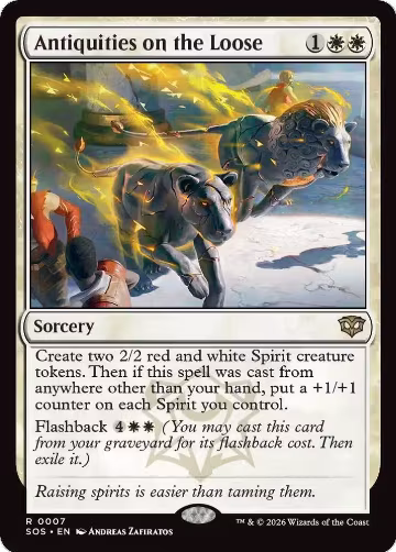 Antiquities on the Loose (7), Secrets of Strixhaven — Magic card price