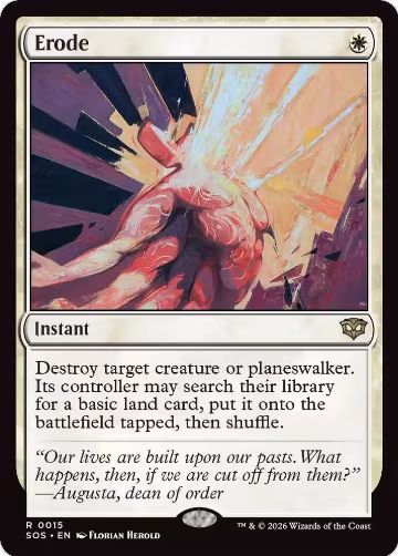 Erode (15), Secrets of Strixhaven — Magic card price