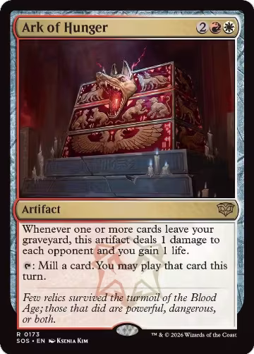 Ark of Hunger (173), Secrets of Strixhaven — Magic card price