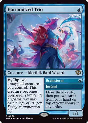 Harmonized Trio (52), Secrets of Strixhaven — Magic card price