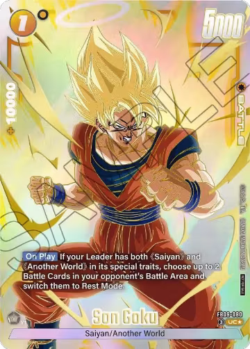 Son Goku - FB09-080 (Limited Pack 26-27 WAVE1) (FB09-080), Tournament and Championship Promos — DB Fusion card price