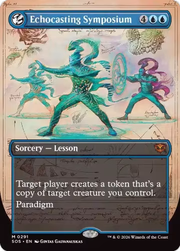 Echocasting Symposium (Borderless) (291), Secrets of Strixhaven — Magic card price