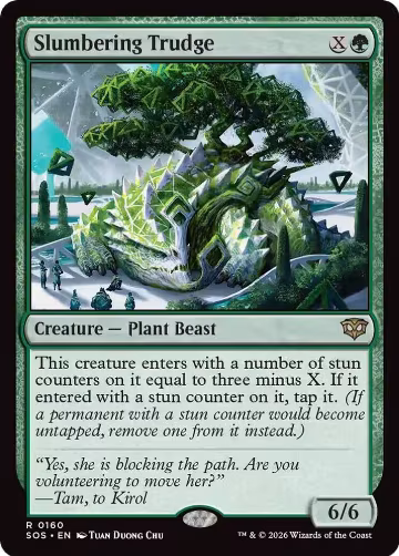 Slumbering Trudge (160), Secrets of Strixhaven — Magic card price