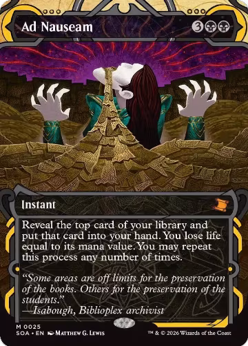 Ad Nauseam (25), Secrets of Strixhaven: Mystical Archive — Magic card price