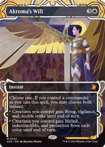 Akroma's Will (1), Secrets of Strixhaven: Mystical Archive — Magic card price