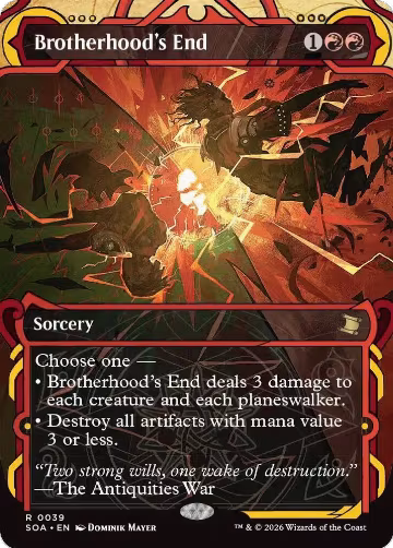 Brotherhood's End (39), Secrets of Strixhaven: Mystical Archive — Magic card price
