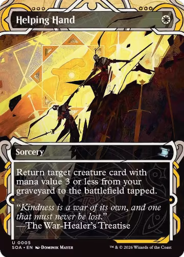 Helping Hand (5), Secrets of Strixhaven: Mystical Archive — Magic card price