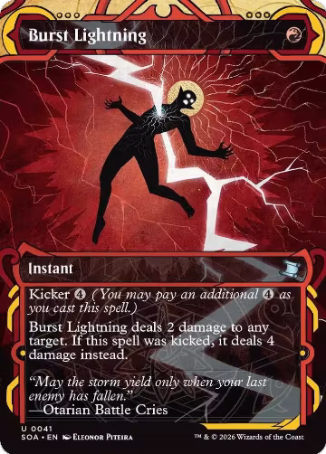 Burst Lightning (41), Secrets of Strixhaven: Mystical Archive — Magic card price