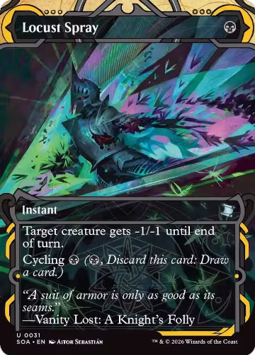 Locust Spray (31), Secrets of Strixhaven: Mystical Archive — Magic card price
