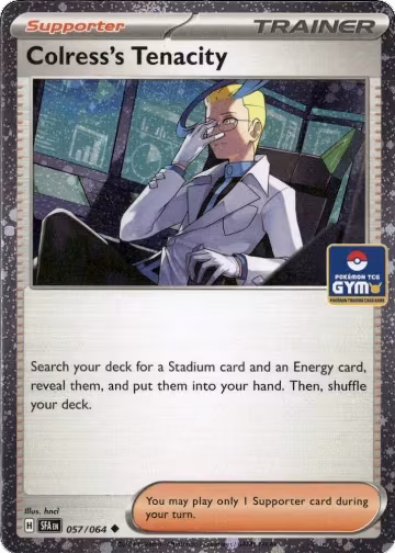 Colress's Tenacity (Gym Stamp Asia Exclusive) (057/064), Miscellaneous Cards & Products — Pokémon card price