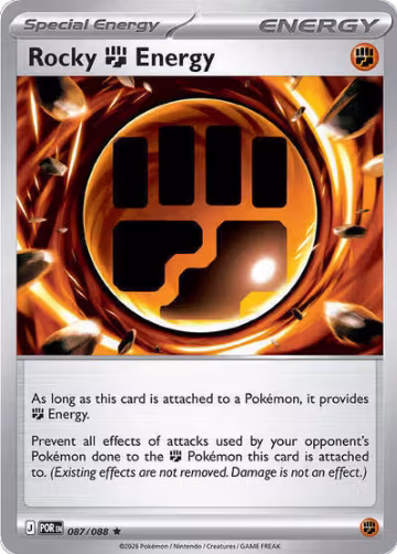 Rocky Fighting Energy - 087/088 (Non-Holo) (087/088), Deck Exclusives — Pokémon card price