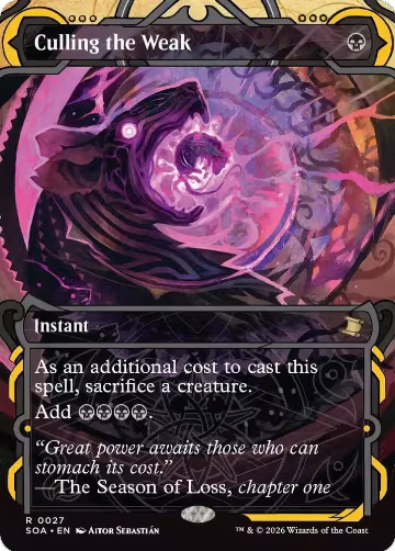 Culling the Weak (27), Secrets of Strixhaven: Mystical Archive — Magic card price