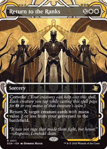 Return to the Ranks (11), Secrets of Strixhaven: Mystical Archive — Magic card price