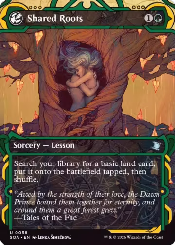 Shared Roots (58), Secrets of Strixhaven: Mystical Archive — Magic card price