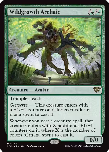 Wildgrowth Archaic (168), Secrets of Strixhaven — Magic card price