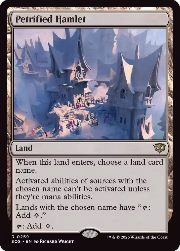 Petrified Hamlet (259), Secrets of Strixhaven — Magic card price