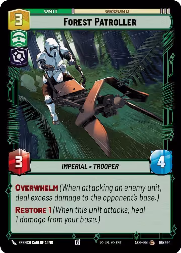 Forest Patroller (96/264), Ashes of the Empire — Star Wars card price