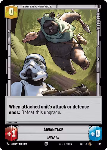 Advantage (T02), Ashes of the Empire — Star Wars card price