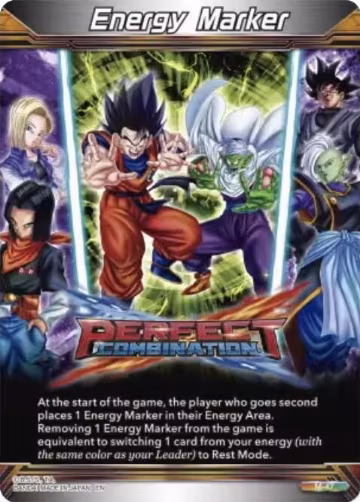 Energy Marker - Perfect Combination (M-47) (M-47), Three Glorious Fighters — DB Super card price