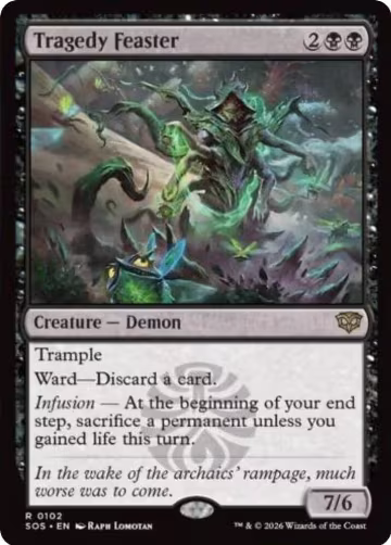 Tragedy Feaster (102), Secrets of Strixhaven — Magic card price