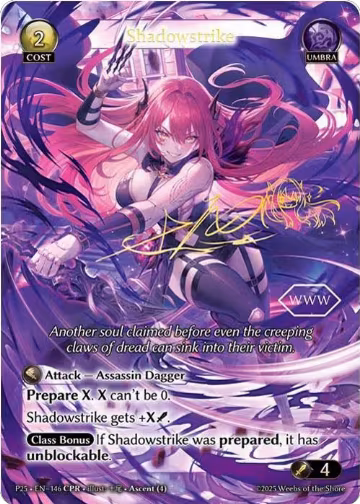 Shadowstrike (CPR) (146), Promotional Cards — Grand Archive card price