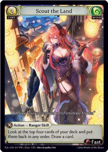 Scout the Land (17), Promotional Cards — Grand Archive card price