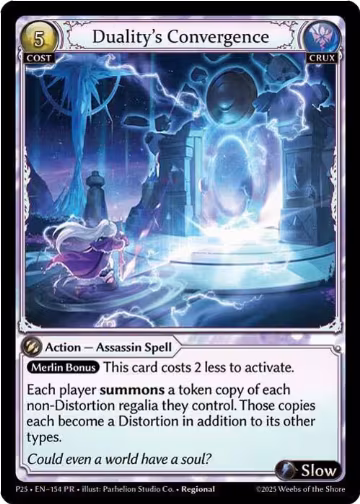 Duality's Convergence (154), Promotional Cards — Grand Archive card price