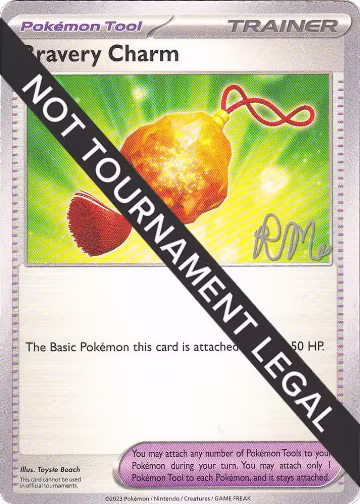 Bravery Charm - 2025 (Riley McKay), World Championship Decks — Pokémon card price