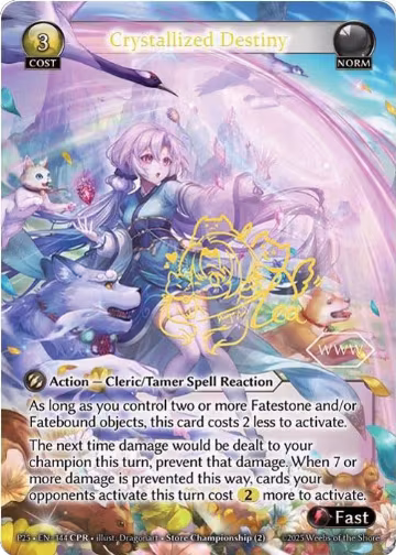 Crystallized Destiny (CPR) (144), Promotional Cards — Grand Archive card price