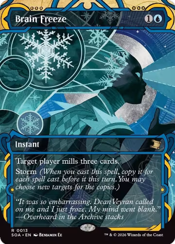 Brain Freeze (13), Secrets of Strixhaven: Mystical Archive — Magic card price
