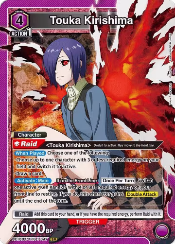 Touka Kirishima (047) (UE18BT/TKG-1-047), Tokyo Ghoul — Union Arena card price