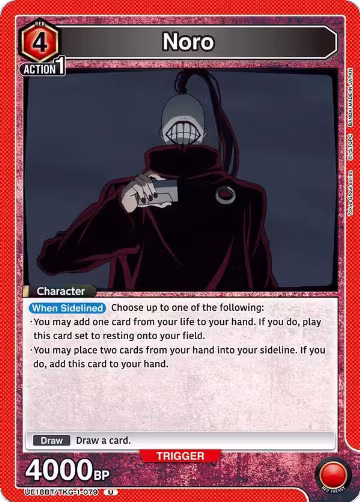 Noro (UE18BT/TKG-1-079), Tokyo Ghoul — Union Arena card price