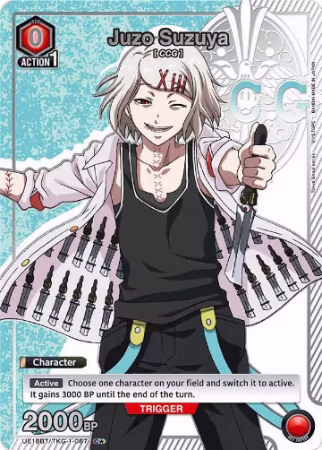 Juzo Suzuya (087) (C*) (UE18BT/TKG-1-087), Tokyo Ghoul — Union Arena card price