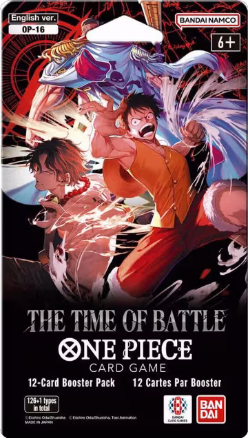 The Time of Battle Sleeved Booster Pack, The Time of Battle — One Piece sealed product price