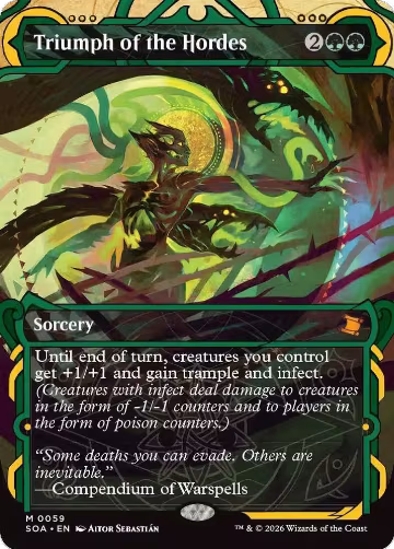 Triumph of the Hordes (59), Secrets of Strixhaven: Mystical Archive — Magic card price