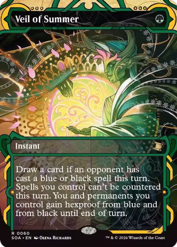 Veil of Summer (60), Secrets of Strixhaven: Mystical Archive — Magic card price