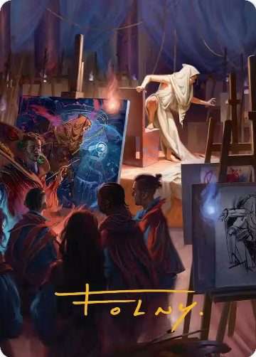Archaeomancer Art Card (Gold-Stamped Signature) (41), Art Series: Secrets of Strixhaven — Magic card price