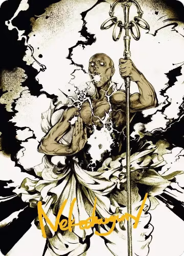 Burst Lightning Art Card (Gold-Stamped Signature) (51), Art Series: Secrets of Strixhaven — Magic card price
