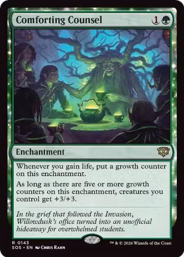 Comforting Counsel (143), Secrets of Strixhaven — Magic card price
