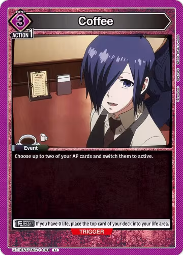 Coffee (UE18ST/TKG-1-061), Tokyo Ghoul Starter Deck — Union Arena card price