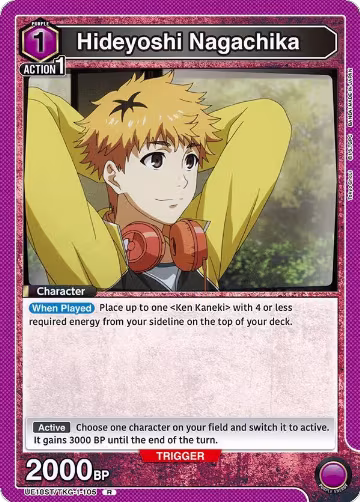 Hideyoshi Nagachika (UE18ST/TKG-1-105), Tokyo Ghoul Starter Deck — Union Arena card price