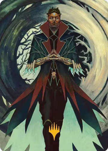 Professor Dellian Fel Art Card (Gold-Stamped Planeswalker Symbol) (28), Art Series: Secrets of Strixhaven — Magic card price