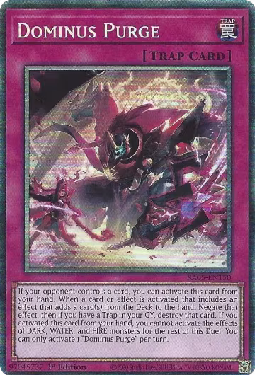 Dominus Purge (PCR) (RA05-EN150), Rarity Collection 5 — Yu-Gi-Oh! card price