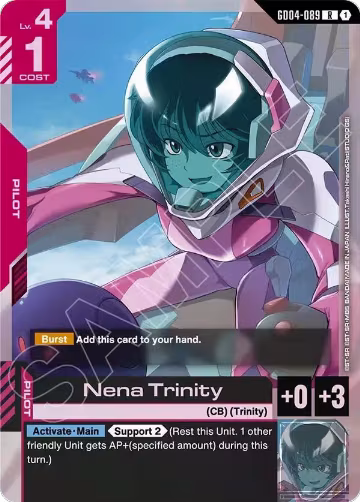 Nena Trinity (GD04-089), Phantom Aria — Gundam card price