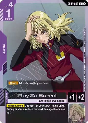 Rey Za Burrel (GD04-093), Phantom Aria — Gundam card price