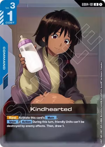 Kindhearted (GD04-101), Phantom Aria — Gundam card price