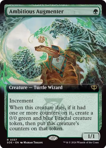 Ambitious Augmenter (Extended Art) (337), Secrets of Strixhaven — Magic card price