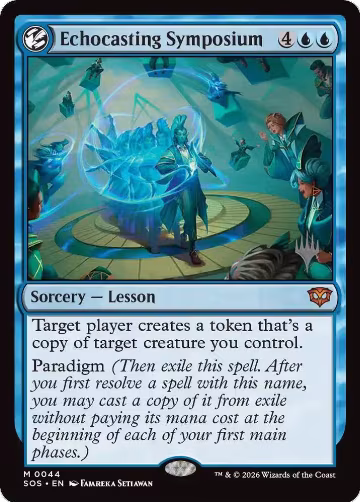 Echocasting Symposium (44), Promo Pack: Secrets of Strixhaven — Magic card price